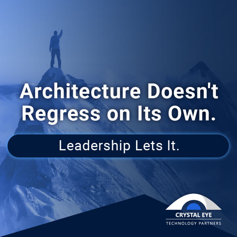 Architecture Doesn’t Regress on Its Own. Leadership Lets It.