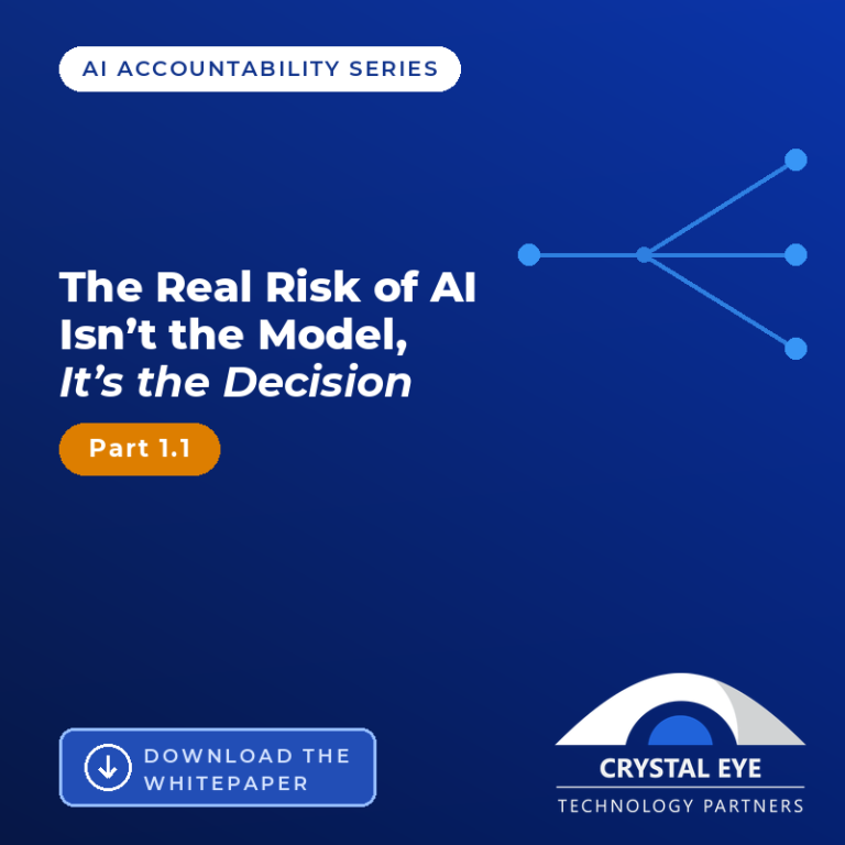 The Real Risk of AI Isn’t the Model — It’s the Decision