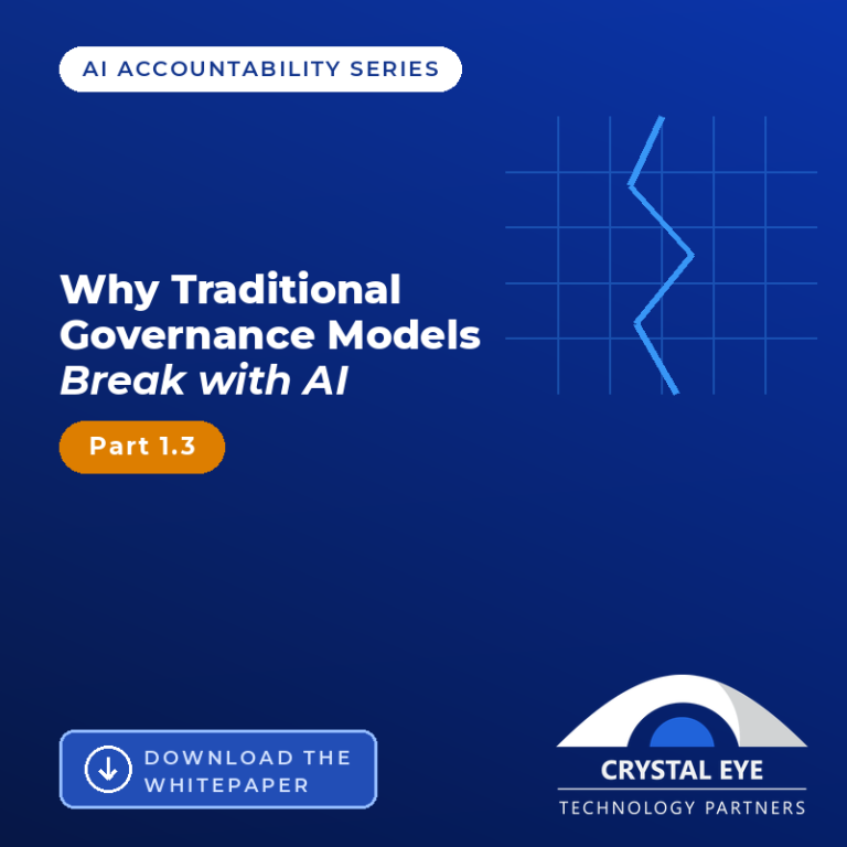 Why Traditional Governance Models Break with AI